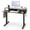 48" Black, variant on 55" Height Adjustable Electric Standing Desk with 2 Drawers & Hanging Hooks, Ergonomic Stand up Desk for Home Office, White