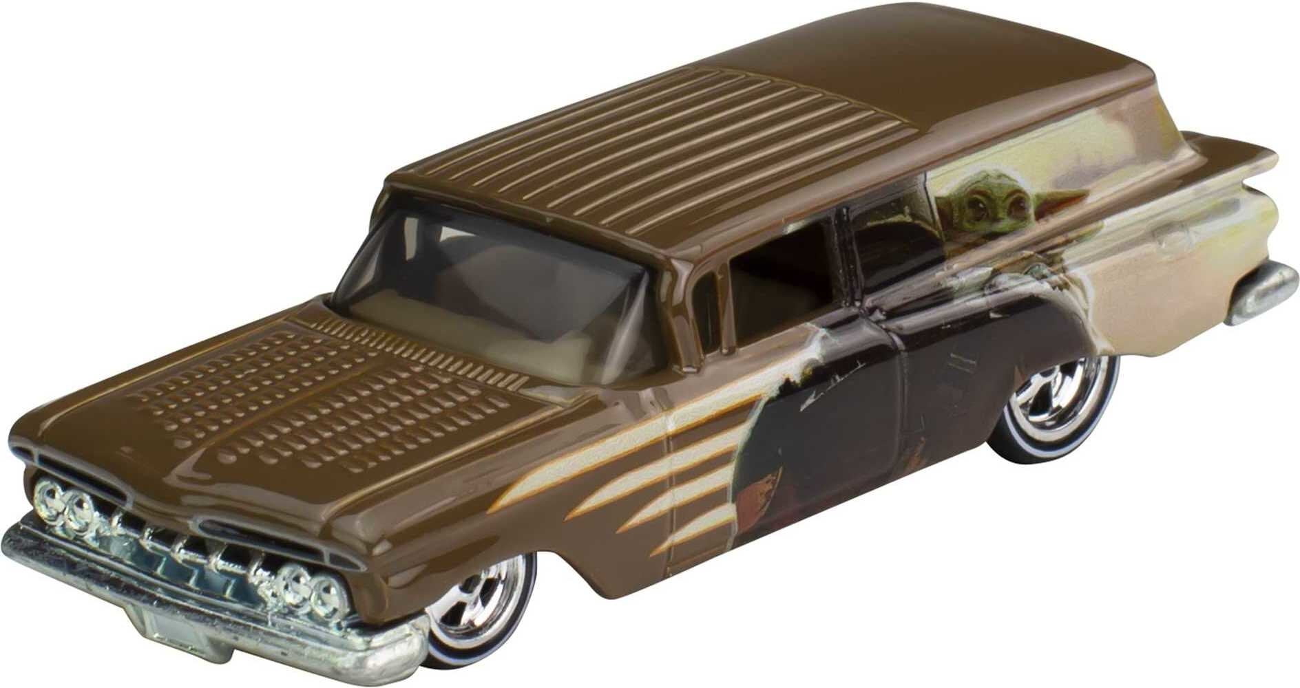 Hot Wheels Delivery: Slick Rides CREAM/BLACK '59 Chevy Delivery 28
