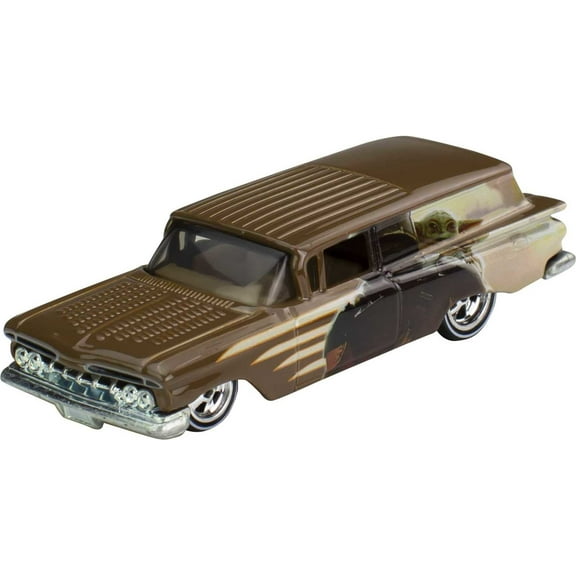 Hot Wheels Pop Culture Star Wars '59 Chevy Delivery 1:64 Scale Toy Car, Collectible Vehicle