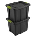 thumbnail image 3 of Sterilite Tuff1 Latching 18gal Stacking Plastic Storage Box w/Lid, (6 Pack), 3 of 7
