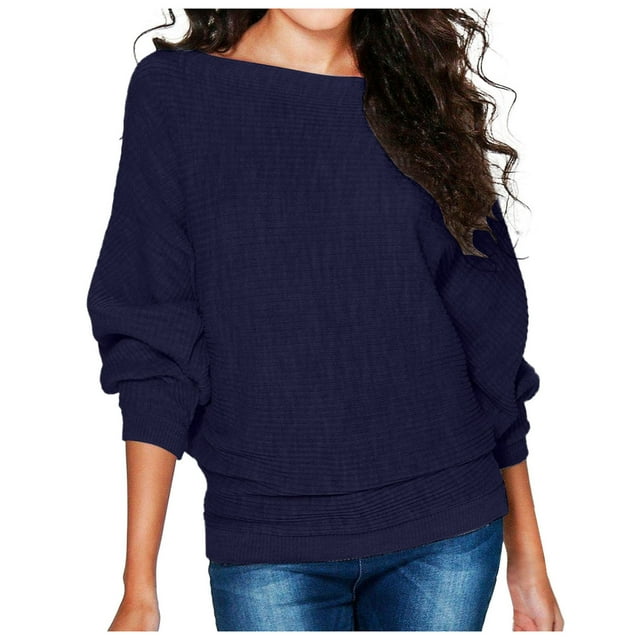 Ketyyh-chn99 Chemises Habillées pour Femmes Dames Blouse Ample Été Manches Courtes Tunique Décontractée Hauts Confortables Col Rond Ample Hauts Bleu,2TG