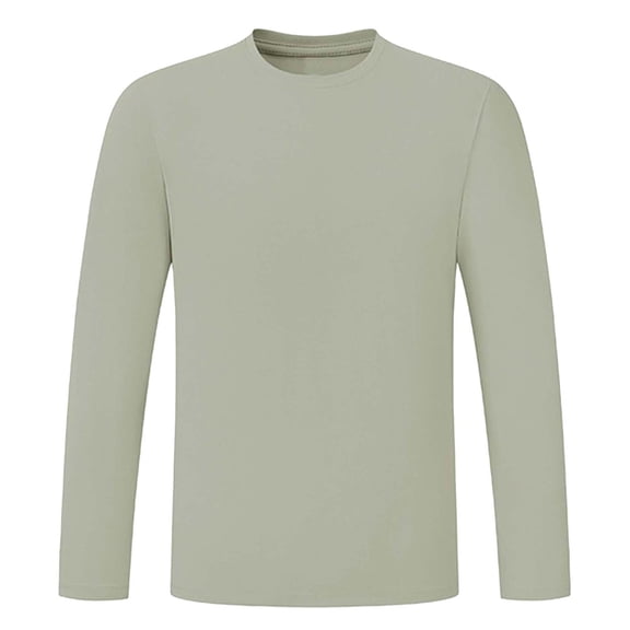 yillto Shirts for Mens Quick Dry Athletic Running Long Sleeve Workout Activewear Lightweight Tee Shirt