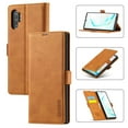 thumbnail image 3 of Compatible with Samsung Galaxy Note 10 Plus Wallet Case, PU Leather Flip Folio Case with Card Holders RFID Blocking Kickstand [Shockproof TPU Inner Shell] Phone Cover, Brown, 3 of 11