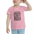 thumbnail image 3 of DNA Checks Itself Before It Wrecks Itself Cute Toddler Tshirts for Boys Girls (Pink, Youth L), 3 of 5