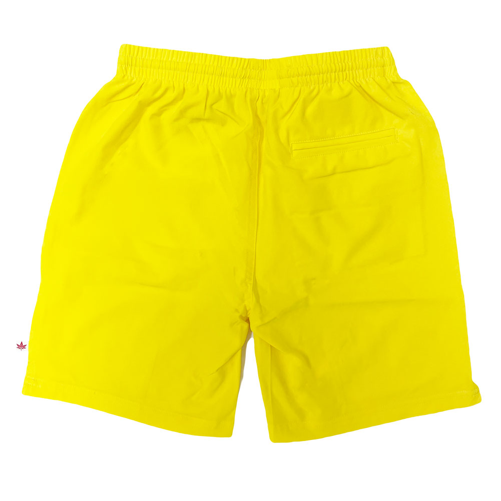 Bright yellow shorts hotsell