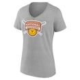 thumbnail image 2 of Women's Gray Texas Longhorns 2025 NCAA Softball Women's College World Series Champions V-Neck T-Shirt, 2 of 4
