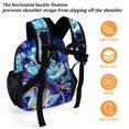 thumbnail image 5 of Shadow Milk Cookie Backpack 13 Inch Schoolbag High Quality Rucksack Bookbag Casual Shoulder Satchel for Daily Travel, 5 of 8