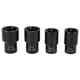 thumbnail image 3 of Juego de 5 llaves de vaso giratorias para extraer pernos y tuercas de rueda de bloqueo, 17 mm, 19 mm, 21 mm y 22 mm, 3 of 14