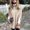 Beige, variant on 2025 Winter Sweater Beige Sweater Long Sleeves Turtleneck Fleece Hoodie Women Solid Color Cozy Cardigan Unisex Hoodie(M)
