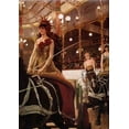 thumbnail image 2 of Tissot, James 18x24 White Modern Wood Framed Museum Art Print Titled - Ladies Of The Cars, 2 of 4