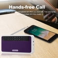 thumbnail image 6 of Rolton E500 Wireless Speaker 6W HiFi Stereo Player Portable Digital Radio w/ Flashlight LED Display Mic Support Hands-free Record TF Play, 6 of 7