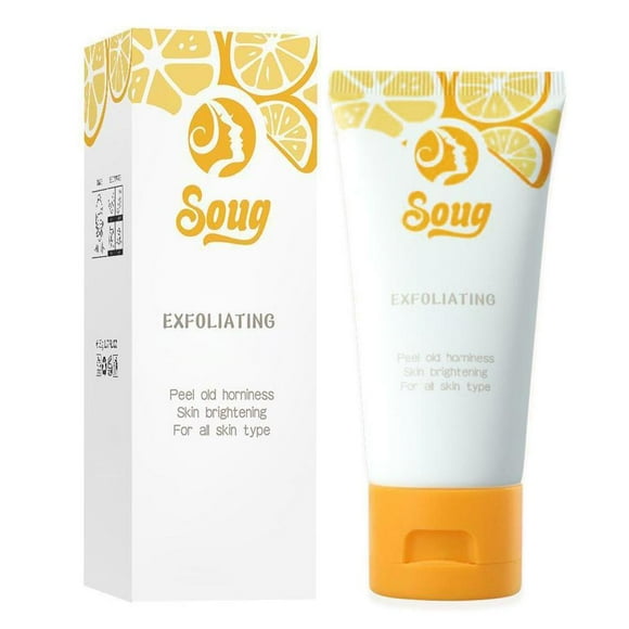 Orange Enzymes Exfoliating Brightening Gel Scrub Face Body Deep Cleaning 50g T3 Z3T4