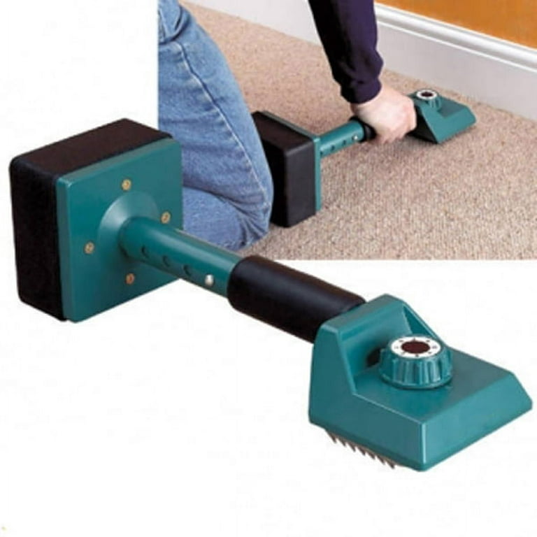  Carpet Installation Knee Kicker with Adjustable Stretcher and  Carpet Tucker and Carpet Cutter Combo : Health & Household