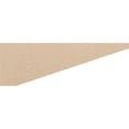 thumbnail image 3 of 6"W x 36"D x 12"H Thin Concord Rough Cedar Woodgrain TimberThane Corbel, Primed Tan, 3 of 6