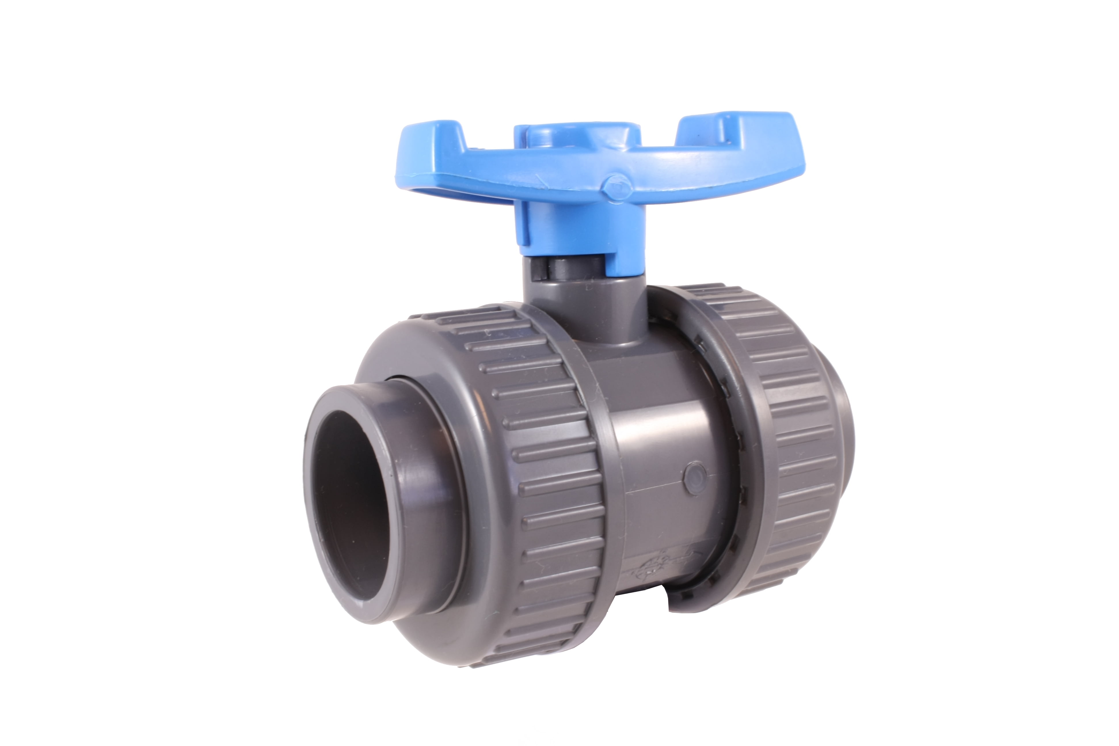 PVC DOUBLE UNION BALL VALVE 1" Socket Sanipro