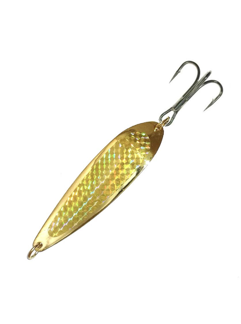 1oz Crocodile Spoons aka Krocodile 6 Pcs Gold w/Gold Tape Walmart