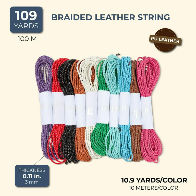 SOSMAR 66 Yards 60 Colors Suede Cord Jewelry Making Kit with Cord Ends,  Jump Rings and Lobster Clasps, Faux Leather Cord String Thread for