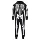thumbnail image 4 of Traje de carnaval de Halloween, disfraz familiar, mono de esqueleto de hueso, mono con capucha y cremallera para cosplay para adultos, niños, mujeres, hombres, niños y niñas, 4 of 5