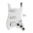 thumbnail image 4 of Loaded Prewired Pickguard SSH Pickups Guitar Spare Part for Electric Guitars White, 4 of 8