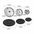 thumbnail image 4 of Juego Gorros Cocina Universales,Tapas para Quemadores Estufa Gas Superficie y Kit Reemplazo de Cabezal Quemador,Se Adapta a la MayoríA de Quemadores de Estufa de Gas, Paquete de 3, 4 of 5