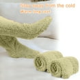 thumbnail image 4 of TELOLY Cozy Socks, Sock Slippers for Women and Men, Knee High Slipper Socks, Warm Over Knee Fuzzy Socks, Women's Winter Over Knee Home Fuzzy Long Stockings, 4 of 7