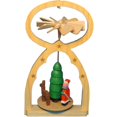 thumbnail image 1 of Richard Glaesser Mini Pyramide Suspendu Ornement - Père Noël, 1 of 1