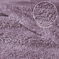 thumbnail image 6 of Exclusivo Mezcla Soft Fleece Throw Blanket for Couch, Super Soft Velvet Plush Bed Blanket, 50x60 Inches, Grayish Purple, 6 of 6