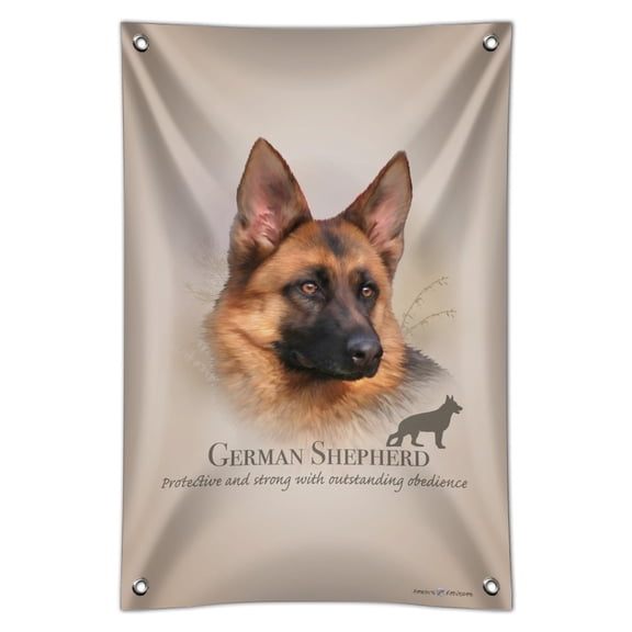 German Shepherd Dog Breed Home Business Office Sign