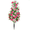 A, variant on FENGGHAO Artificial Topiary Shrub Outdoor Fake Plant With Ground Stake Weather Resistant Cone Shaped Greenery For Garden Porch Patio Decor Pink Red