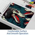 thumbnail image 6 of Crocodile Square Non-Slip Rubber Bottom Printed Desk Mat Mouse Mat Gaming Mousepad Desk Pad - 8.3x9.8 Inch, Suitable for Office and Gaming, 6 of 6