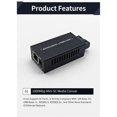 thumbnail image 5 of 1 Pair Gigabit 100/1000M A/B SC Ethernet Fiber Switch Media Converter Rj45 Optic ceiver 20KM Fi, 5 of 5