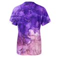 thumbnail image 5 of Jamsmile Women Tshirts Summer Colorful Marble Print Short Sleeve O Neck T Shirts Tops Athletic Graphic Casual Tee Shirts Tops, 5 of 5