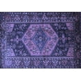 thumbnail image 1 of Ahgly Company Indoor Rectangle Persian Blue Traditional Area Rugs, 5' x 8', 1 of 4