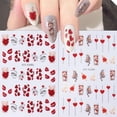 thumbnail image 2 of Pegatinas para uñas LBPE-PAMZ para el día de San Valentín, 4 hojas, 2 of 7