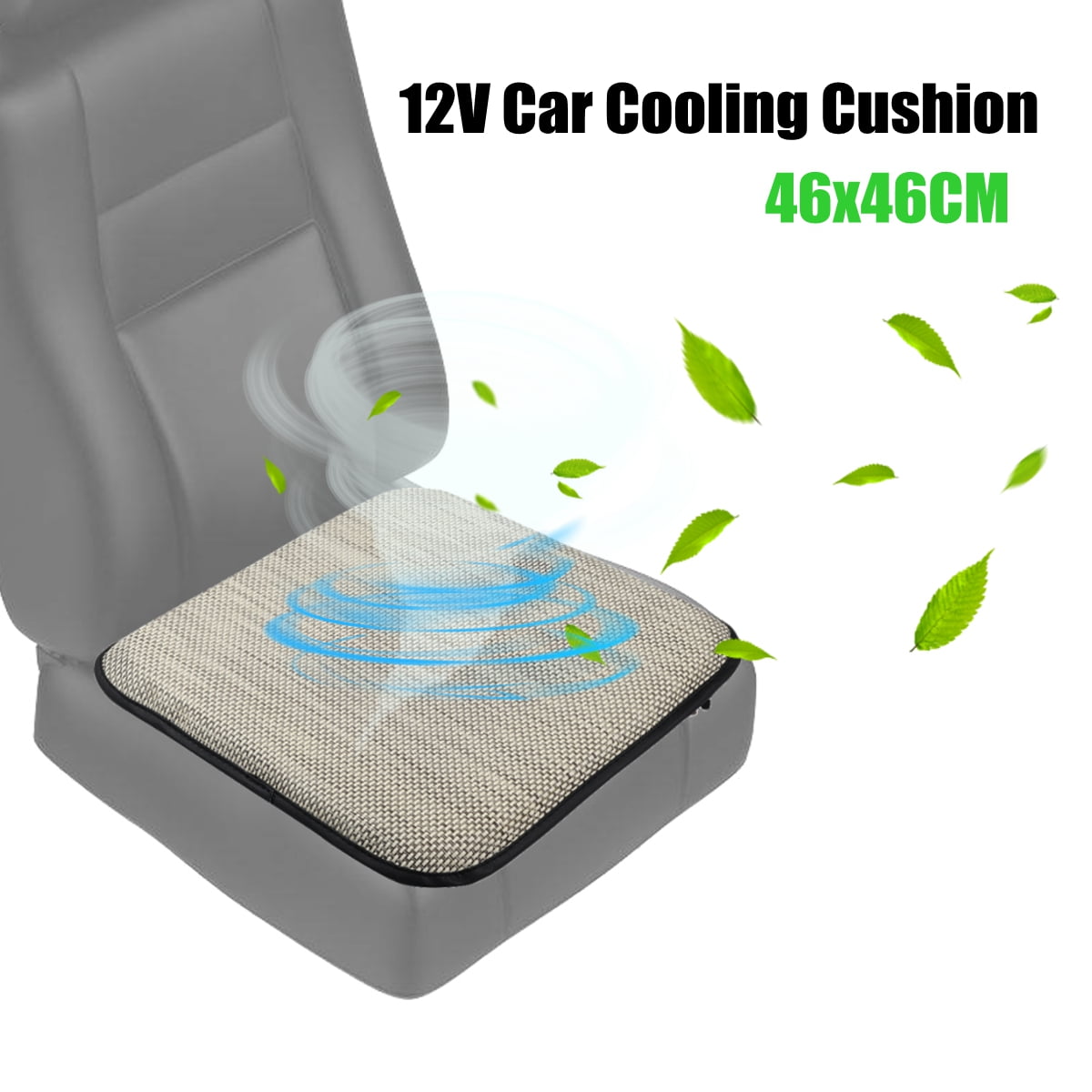 12V Car Cooling Cushion 3D Breathable Mesh Fabric Pad for Car Office