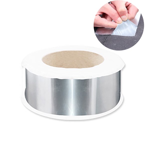 1 Roll Aluminum Foil Tape Multi-purpose Waterproof Duct Tape Seal Tape