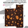 thumbnail image 5 of Orange Halloween Spooky Elements Toddler Nap Mats for Kids Preschool,60"x20" Sleeping Mat Bag or Kids,Toddler Sleeping Bag,Toddler Nap Mat or Daycare, 5 of 6