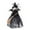 Black, variant on Halloween Witch Decoration Fabric Doll Indoor Outdoor Halloween Party Decor - Vintage Design Multi Holiday Use Home Garden Spooky Decor(Black)