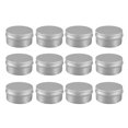 thumbnail image 2 of 12 Pack 80Ml Tins Containers Tea Aluminum Box Round With Screw Cap, 2 of 4