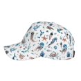 thumbnail image 5 of Naloa Original Classic Low Profile Hat Men Women Baseball Cap Dad Hat Adjustable Unconstructed Undersea Animals Print Cap, 5 of 9