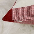 thumbnail image 7 of Unique Bargains 2-Pack Checks Pattern Decorative Throw Pillow Covers Red 18" x 18", 7 of 7