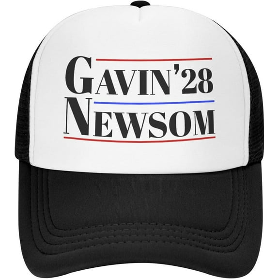 Gavin Newsom 2028 Hat Newsom 2028 President Mesh Cap