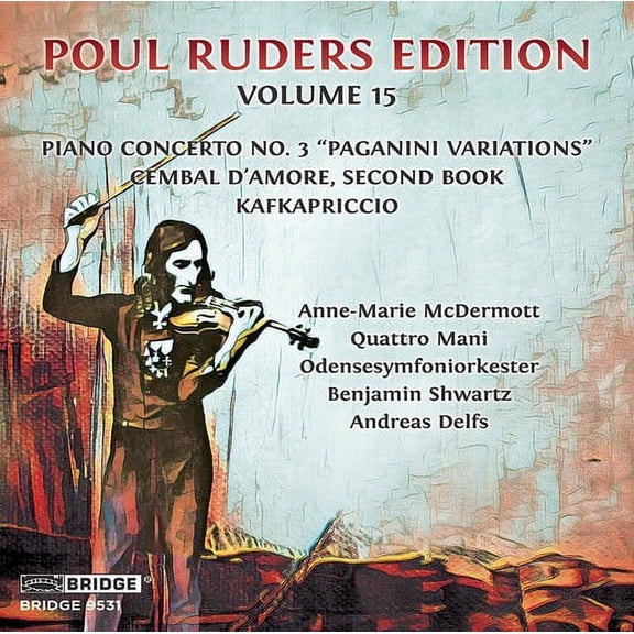 McDermott Quattro Mani Odensesymfoniorkester Shwartz Delfs - Poul Ruders Edition 15 - Music & Performance - CD