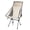White, variant on Outdoor Folding Moon Chair with Headrest Side Pocket Aluminum Alloy Frame Heavy Duty Lightweight Portable Camping Backpacking Hiking Collapsible Chair