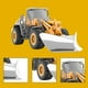 thumbnail image 4 of Modelo de coche de aleación, camión de construcción, carretilla elevadora, bulldozer, rodillo, juguete infantil, regalo de cumpleaños, modelo de simulación, vehículo de ingeniería, 4 of 6