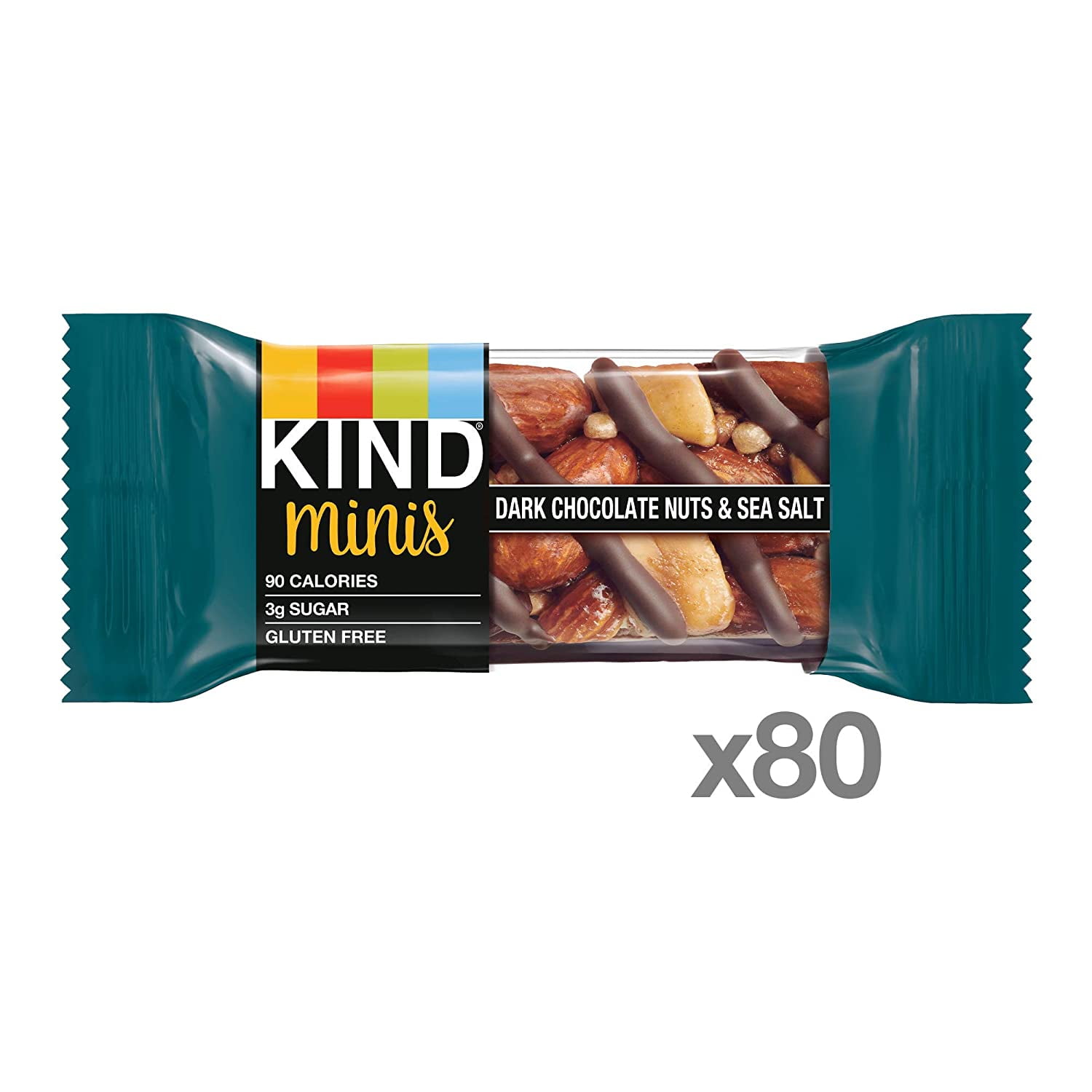 KIND Minis Dark Chocolate Nuts/Sea Salt KIND Minis Dark Chocolate Nuts/Sea Salt