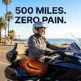 thumbnail image 6 of Gel Motorcycle Seat Cushion, 3D Honeycomb TPE, Shock Absorbing, Non-Slip Breathable, for Long Rides, 6 of 7