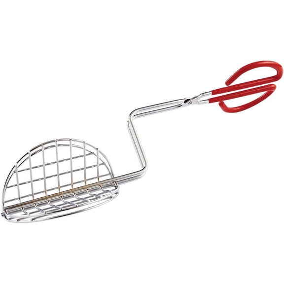 Taco Making Tools, Taco Shell Tongs, Steel, Stay-Cool Handle, For Frying Homemade Crispy Shells For Tacos, Appetizers, Dips, And Desserts
