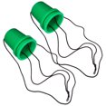 thumbnail image 1 of FESTFENDS 2 Pairs of Kindergarten Stilts Plastic Green for Social Skill Development, 1 of 8