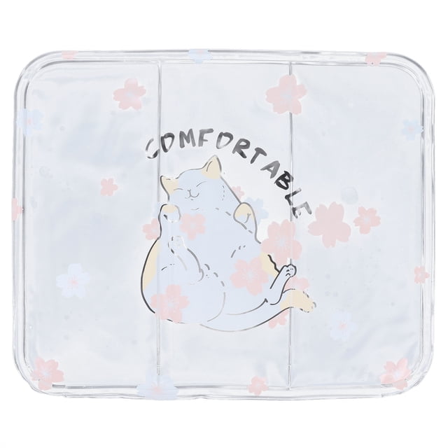 Cojín de cristal de hielo, cojín de reducción de temperatura, almohadilla de enfriamiento de verano para interiores y exteriores, gato pequeño